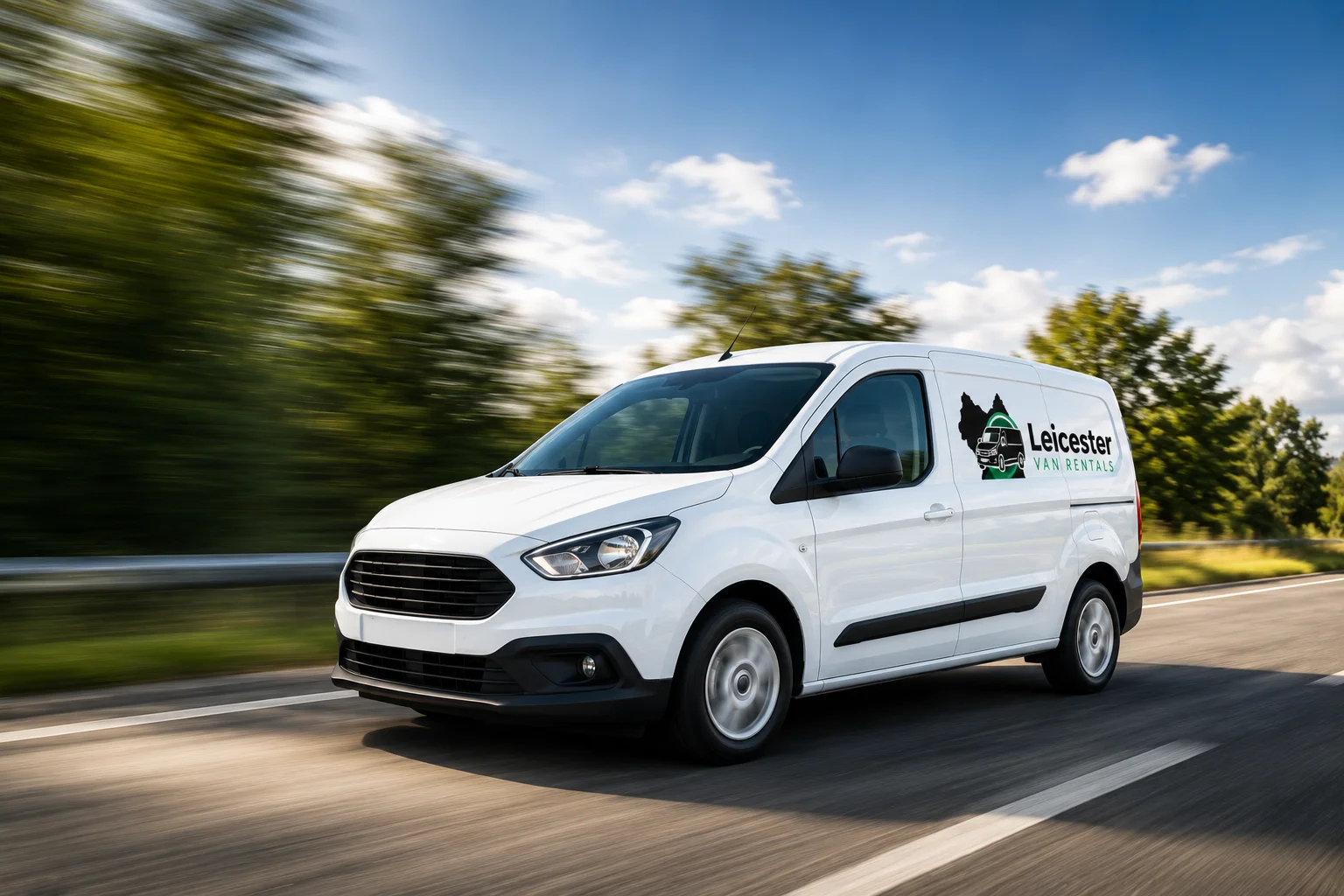 small-van-hire-leicester Small rental van for self drive hire in Leicester suitable for house moves, collections and business deliveries.