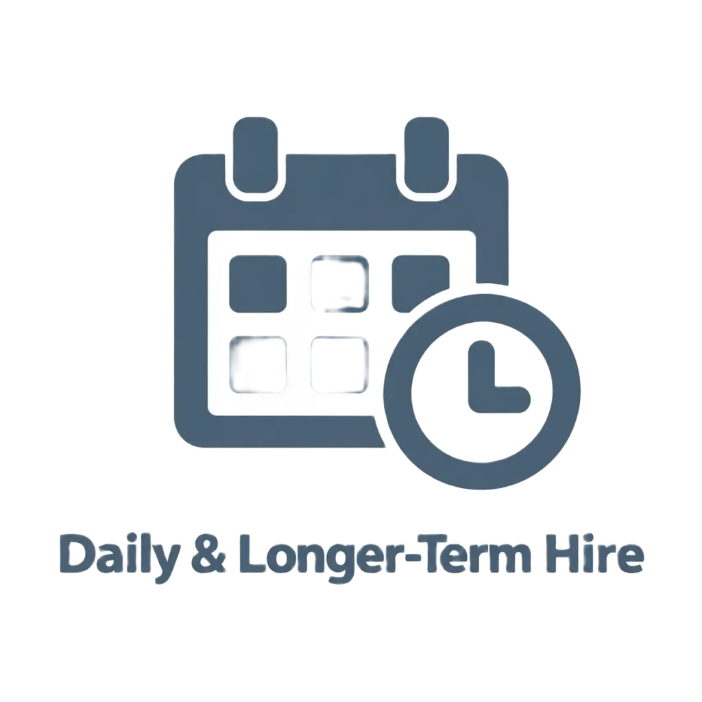 Daily and longer-term van hire icon for Leicester Van Rentals